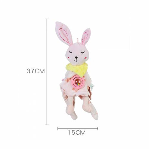 Manta De Apego Bebe Peluche Extra Suave Texturas Sensorial