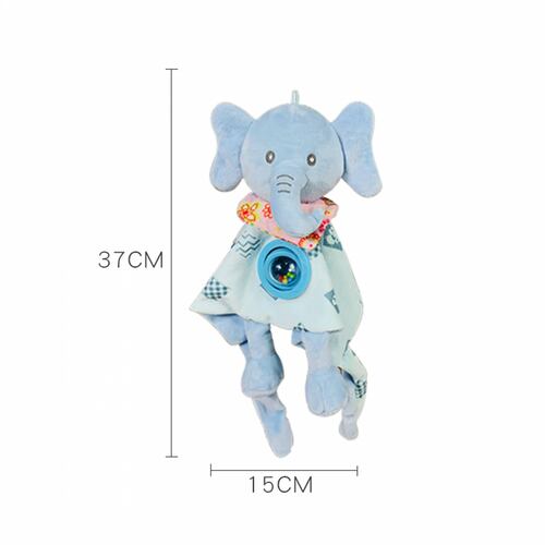 Manta De Apego Bebe Peluche Extra Suave Texturas Sensorial