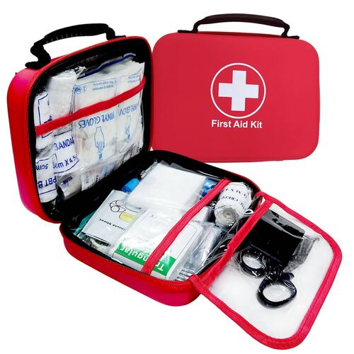 Botiquin Paramedico Primeros Auxilios Mochila Equipado 228 pzas