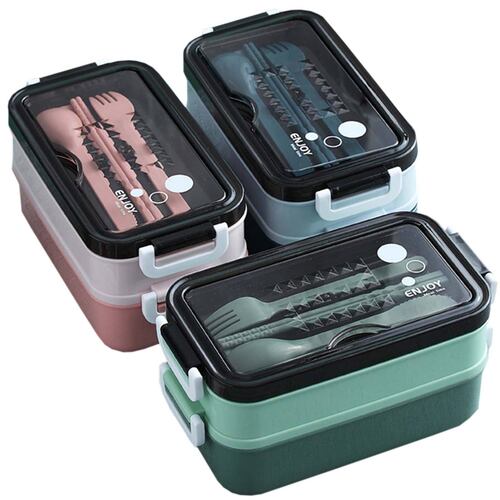 Lonchera Termica Acero Inoxidable Topper Portatil Oficina
