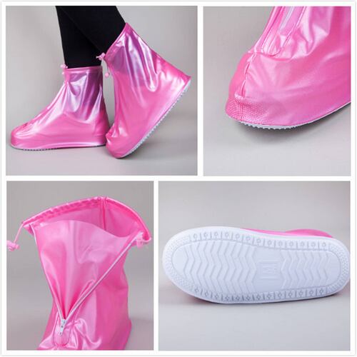 Botas Impermeables de Lluvia Ajustable Protector de calzado