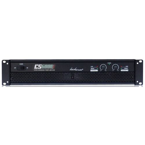 Backstage Amplificador Hasta 550w Cs-6000 2 Canales.