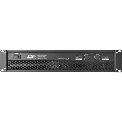Backstage Amplificador 1200 Watts Rms Cs-12000 2 Canales