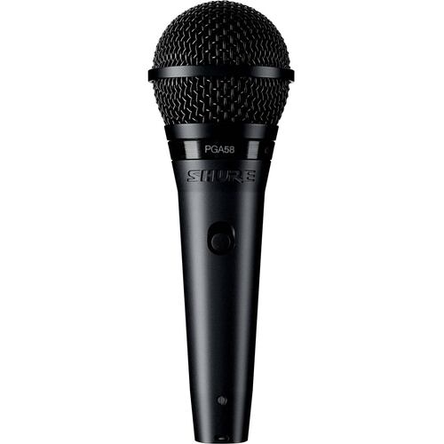 Shure Micrófono profesional PGA58-XLR original.