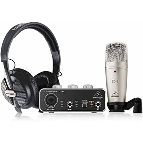 Behringer U-Phoria Studio Sistema de Grabación Profesional para Estudio