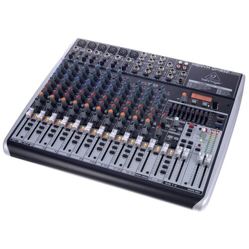 Behringer QX1832USB Mezcladora Análoga Premium 18 Canales con Efectos y USB