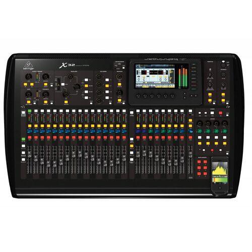 Behringer X32 Mezcladora Digital 40 Canales con Efectos e Interfaz de Audio.