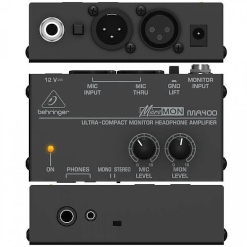 Behringer MA400 Amplificador De Audífonos.