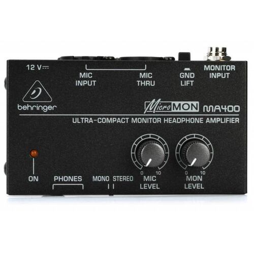 Behringer MA400 Amplificador De Audífonos.