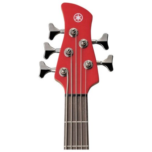 Bajo Eléctrico 5 Cuerdas Activo Yamaha TRBX305-Rojo.