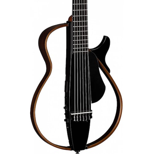 Yamaha SLG200NTBL Guitarra Silent Cuerdas de Nylon Negra