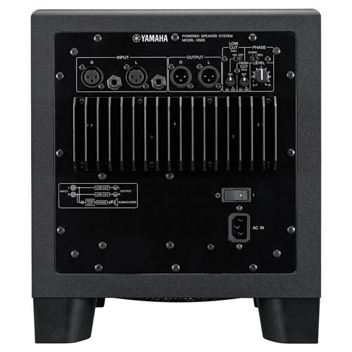Yamaha HS8S Subwoofer para Estudio Autoamplificado-Negro