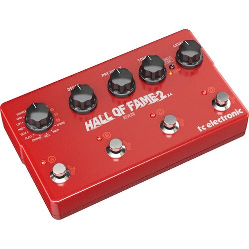TC Electronic Hall of Fame 2x4 Pedal Reverb para Guitarra