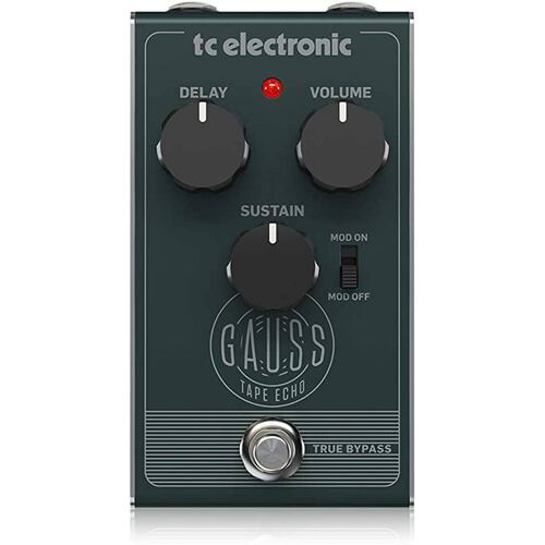 TC Electronic Gauss Tape Echo Pedal de Efecto para Guitarra