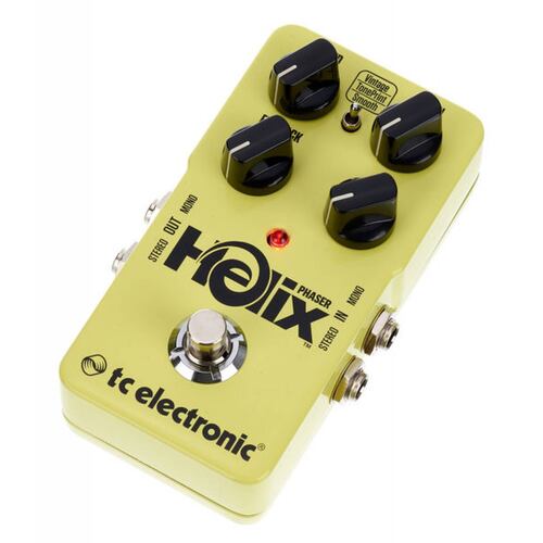 TC Electronic Helix Phaser Pedal Phaser para Guitarra-Amarillo