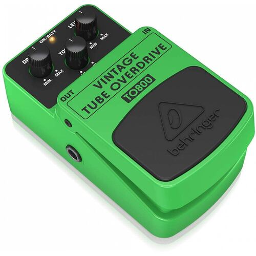 Pedal Overdrive para Guitarra Behringer TO800