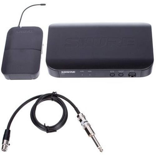 Sistema Inalambrico para Guitarra y Bajo Shure BLX14 - Negro