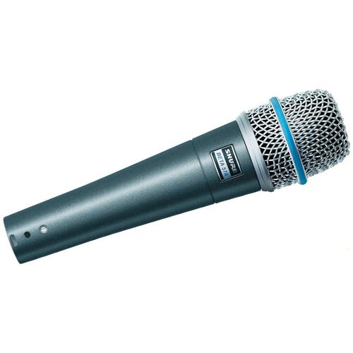 Micrófono dinámico de instrumento Shure BETA57A-Negro