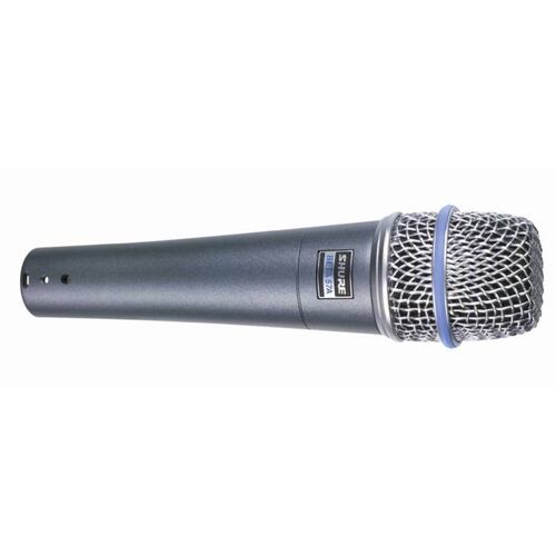 Micrófono dinámico de instrumento Shure BETA57A-Negro