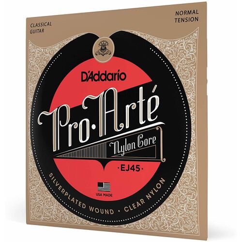 Cuerdas de Guitarra Clásica D Addario Pro Arté EJ45 Tensión Media