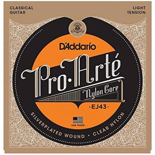 Cuerdas de Guitarra Clásica D Addario Pro Arté EJ43 Tensión Baja