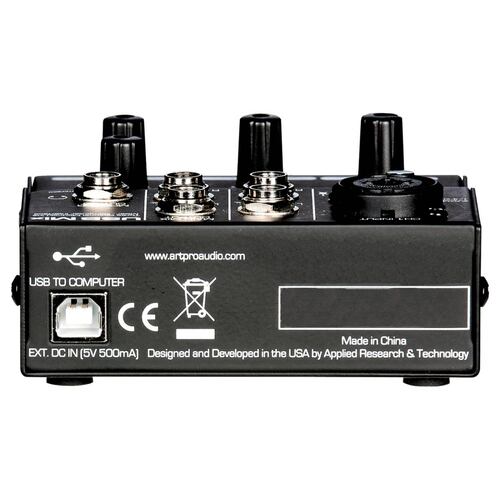ART USB MIX Mezcladora Compacta con interfaz 3 Canales 