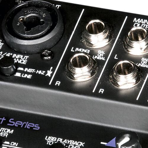 ART USB MIX Mezcladora Compacta con interfaz 3 Canales 