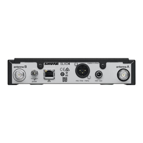 Shure Slxd4 G58 Receptor Inalámbrico Digital Profesional 