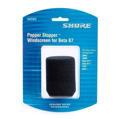 Shure A85WS Filtro Antipop para SM y BETA 