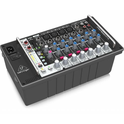 Consola 8 Canales 500w Reverb Repro Mp3 Behringer Pmp500mp3 