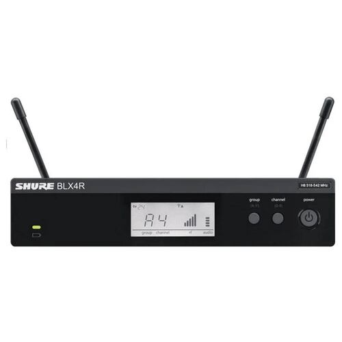 Shure Blx4R J11 Receptor para Sistema Inalambrico de Rack .