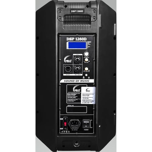Melo Dsp1260d Bocina Activa 12'' 600w Rms 130dB 