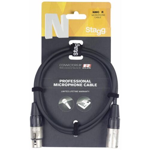 Stagg NMC6R Cable de Micrófono XLR A XLR 6 Metros 