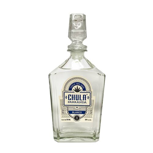 Tequila Chula Parranda Blanco 750 Ml