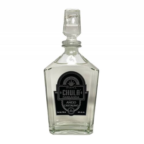 Tequila Chula Parranda Añejo Cristalino 750 Ml