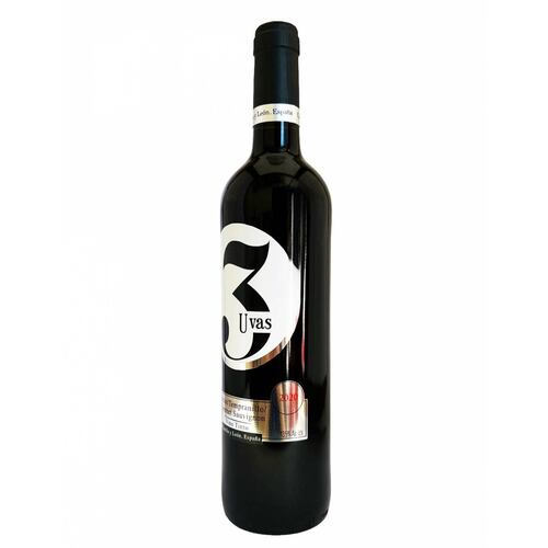 Vino Tinto 3 Uvas 750 Ml