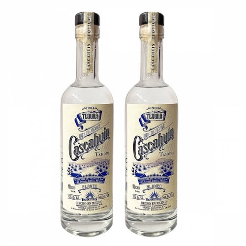 Dos Botellas Tequila Cascahuin Blanco Tahona 375 ml