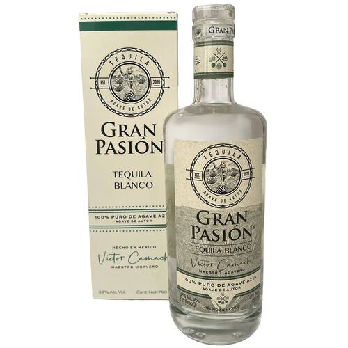 Tequila Gran Pasión Blanco 750 Ml.