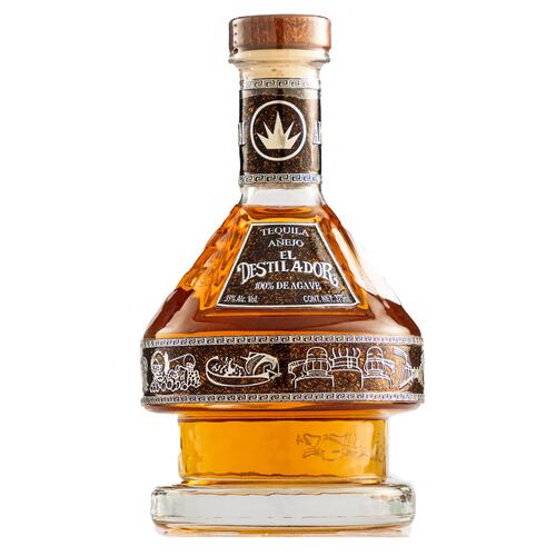 Tequila El Destilador Artesanal Añejo 375 Ml