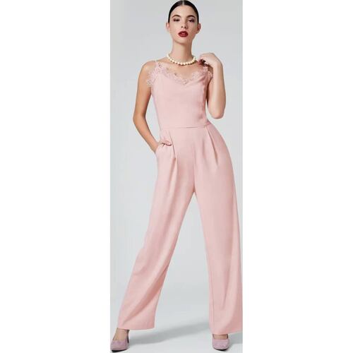 Palazzo/hot pants de vestir (formal) dama palo de rosa Holly Land modelo VERN