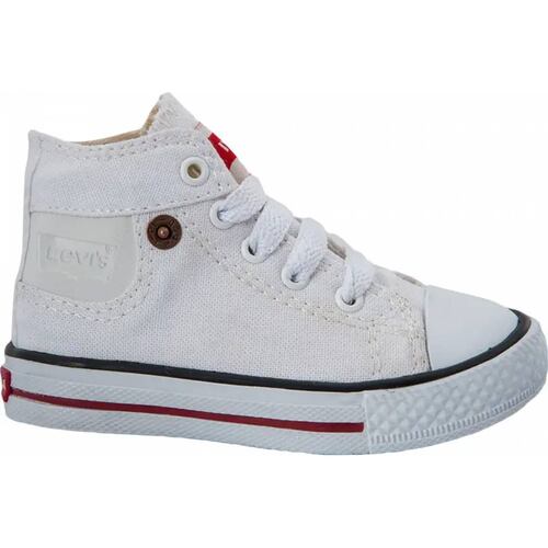 Bota tenis casual urbano niño blanco Levi's modelo 0207