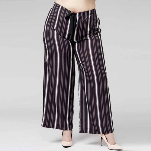 Pantalon extras/tallas especiales dama blanco/negro Tierra Bendita Plus modelo 4750