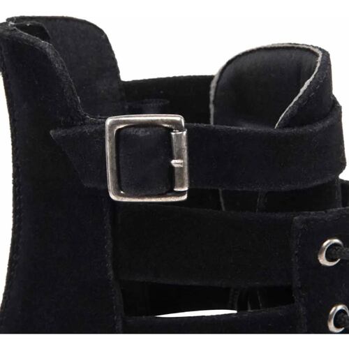 Bota militar dama negro Hpc Polo modelo 9505