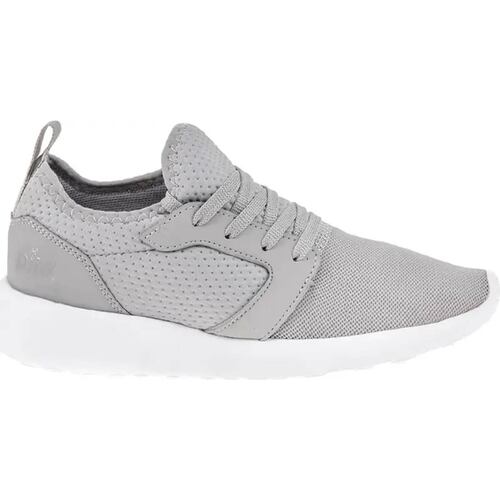 Choclo tenis casual urbano dama gris Pink By Price Shoes modelo 376W