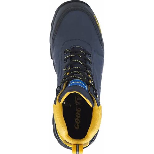 Bota trabajo industrial caballero azul Goodyear modelo 0111