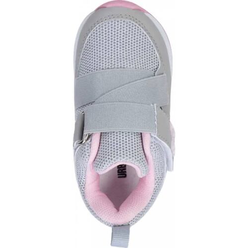 Choclo tenis casual urbano niña gris Urban Shoes modelo 980