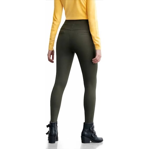 Leggings casual dama verde olivo Holly Land modelo 2649