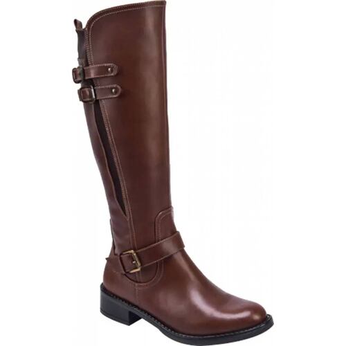Bota montar dama cognac Vivis Shoes modelo 4550