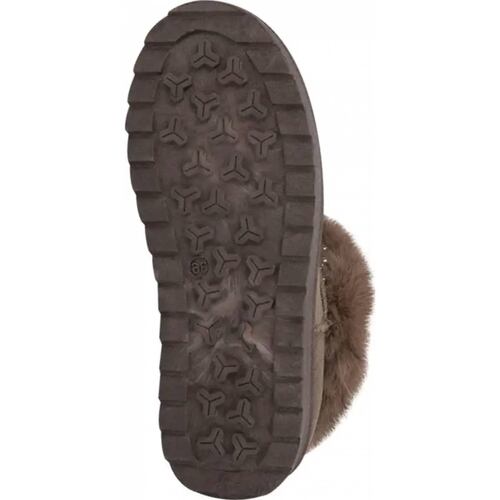 Bota ugg dama taupe Pink By Price Shoes modelo MX03