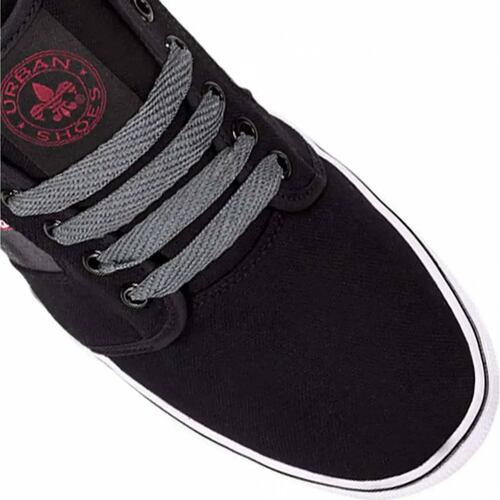 Choclo tenis casual urbano juniors negro Urban Shoes modelo 165